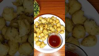 crispy rice pakora recipe #shorts #viralshorts #food #recipe #cooking