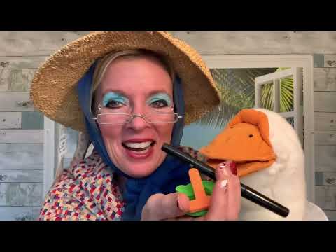 Let’s learn to write letters with Mother Goose and Lucy!