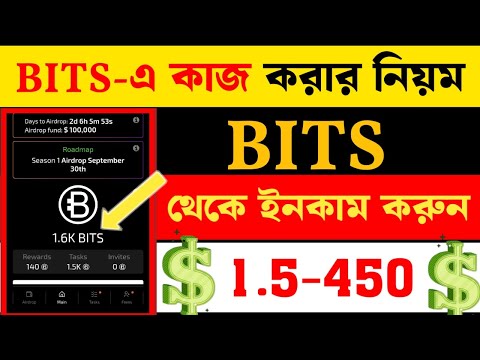 BITS কিভাবে কাজ করে | How to earn working on Bits | Bits walet Connect