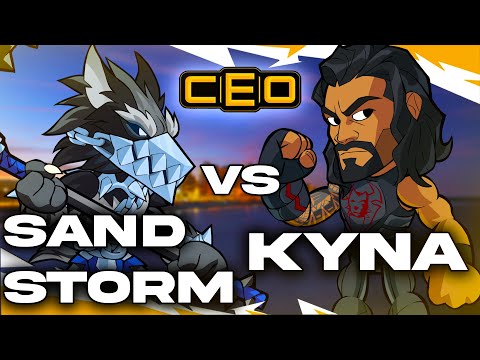 Sandstorm vs. Kyna | Top 8 | CEO 2024 Brawlhalla Mid-Season Championship