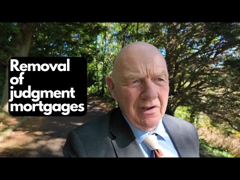 Removal of judgment mortgages from a Land Registry folio