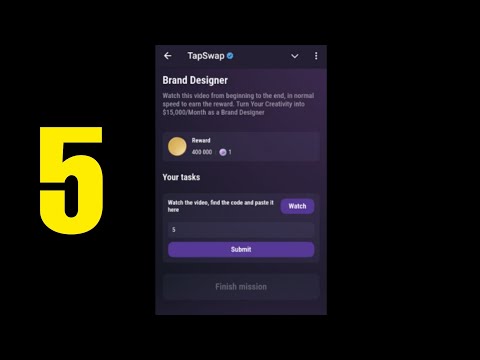 Brand Designer | Tapswap Code | Turn Your Creativity into $15,000/Month as a Brand Designer