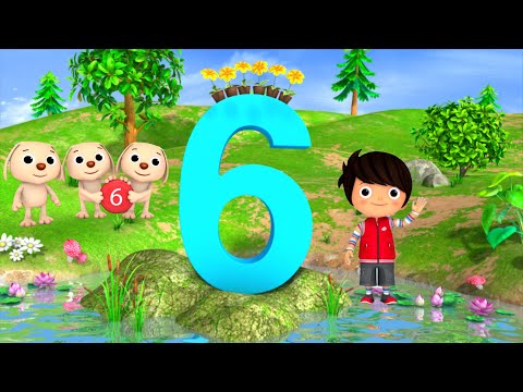 Let's Count to 6! Sing Along! 🎶 | Fun Baby Songs | Classic Baby Songs