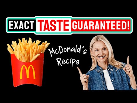 McDonald's French Fries Recipe HACKED: Make and Exact Copy at Home!