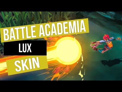 LoL Battle Academia Lux | Skin Spotlight • League Of Legends