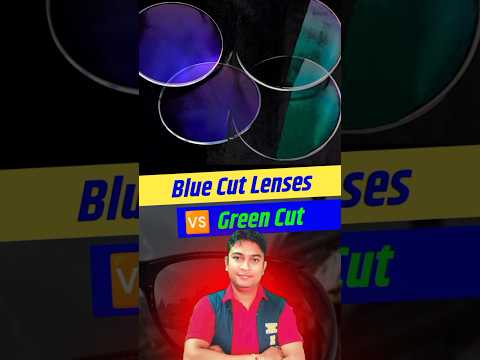 Blue Cut Lenses Vs Green Cut Lenses 🔥#shorts | Om Talk