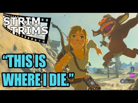 Zelda BotW - Strim Trims: "THIS IS WHERE I DIE." (No Plot Spoilers)