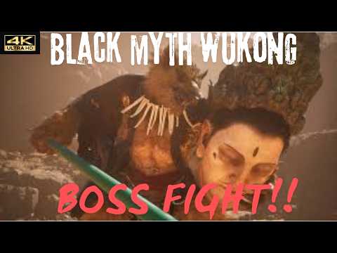 black myth wukong the yellow wind sage boss fight 4k