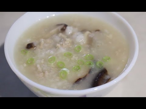 how to make congee