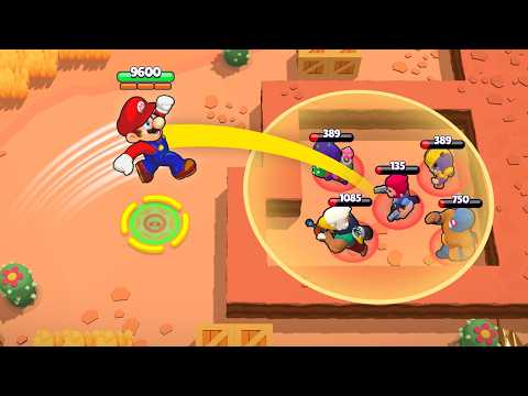 NEW *MARIO* BRAWLER BROKE THE GAME! (Brawl Stars 2024 Funny Moments #162)