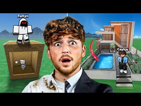 Building a HOUSE but we SWAP Every 5 Minutes! w/ Foltyn