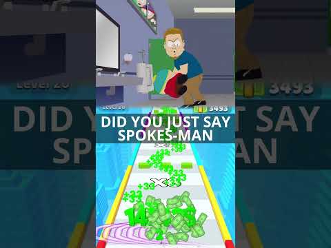 PC Principal BEATS UP Cartman!? 😱😰 #southpark #game #shorts (Season 19 Episode 1)