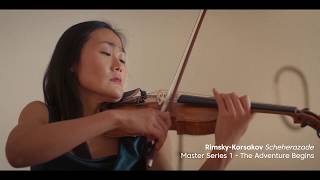 Natsuko Yoshimoto performs an extract from Rimsky-Korsakov's Scheherazade