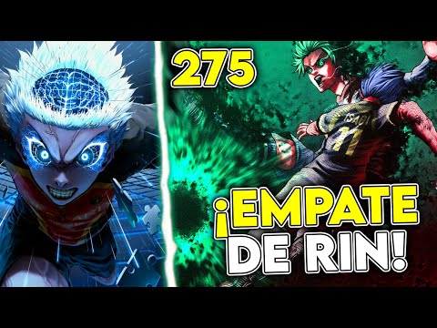 ⚡¡RIN EMPATA y VENCE a ISAGI! ¿AMARILLA DE ISAGI? | BLUE LOCK 275