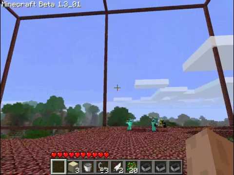 Minecraft Multiplayer Let's Create a Nether Episode 1