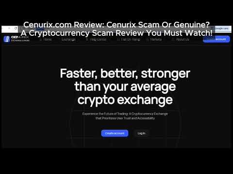 Cenurix.com Review | Learn Why This Cenurix Platform Can’t Be Trusted!