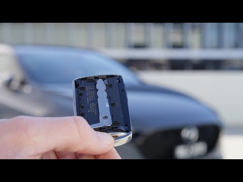 How to Start Mazda 3 and CX-30 When The Smart Key Battery Is Dead