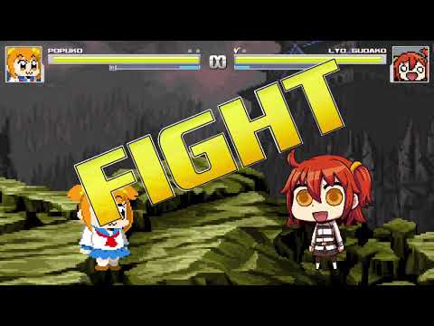 【mugen】popuko vs Lyo gudako