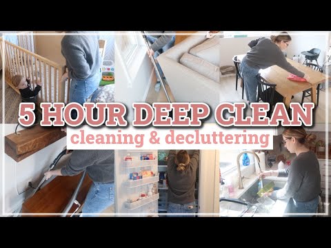 EXTREME WHOLE HOUSE CLEAN WITH ME 2023 / SMALL HOME RESET CLEANING MOTIVATION / CATHERINE ELAINE