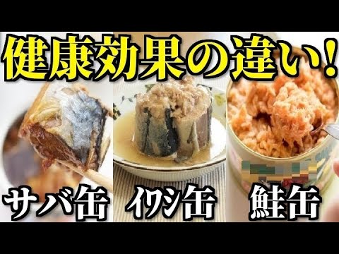 サバ缶,イワシ缶,鮭缶の美容・健康効果の違い！食べ分け方は？薄毛・血液・ダイエット・老化防止に良いのは？健康雑学