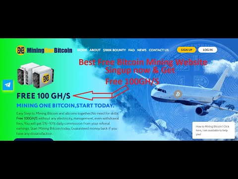 Best Free Bitcoin Cloud Mining Website 100% Free | Zero Investment | #Freebitcoinmining