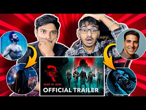 Stree 2 Trailer REACTION | Shraddha K | Rajkummar R |