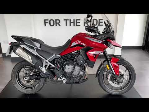 Triumph Tiger 900 GT Pro finished in Carnival Red / Sapphire Black