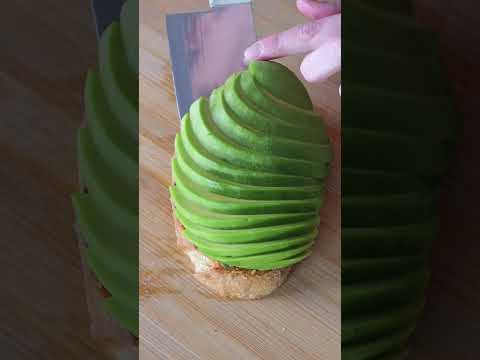 Avocado toast on the avocado farm