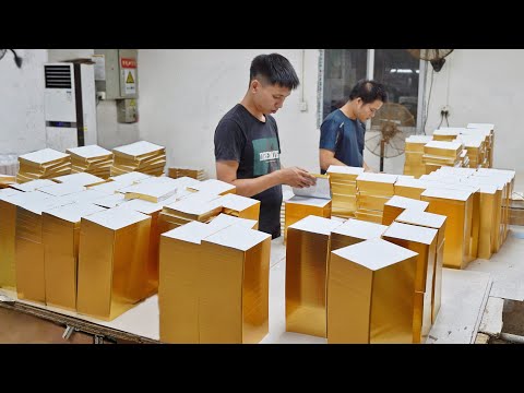 The Fascinating Mass Production Process of Books in a Chinese Factory.