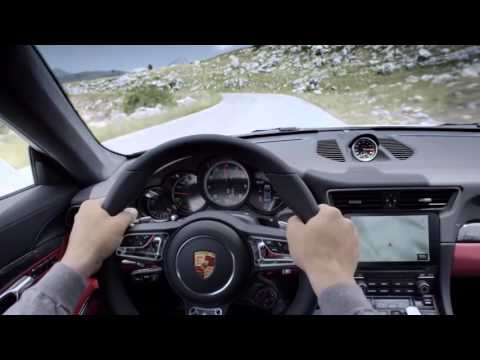 Porsche 911 Turbo: manufacturer driving footage