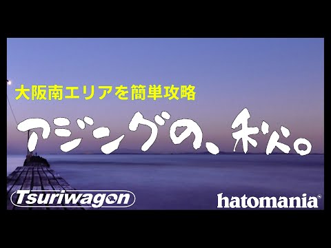 パターンを掴んで良型アジ連発【大阪湾 秋のアジング】つりワゴン#011