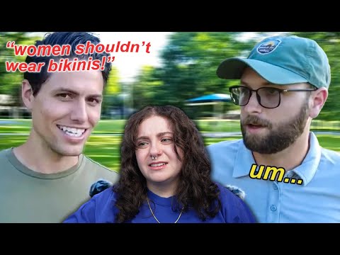 Paul & Morgan Harass Strangers About Modesty