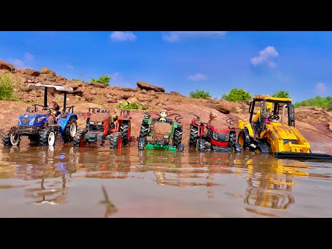 Washing My Vehicle | Tractor- New Holland 3630, Kubota 4501, John Deere 5405, JCB 3DX Backhoe loader