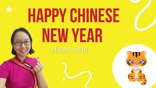 009 Happy Chinese New Year! 虎年行大运！Let's celebrate the Tiger year with a roar! 新年发大财Huat ah🐯🎉😎