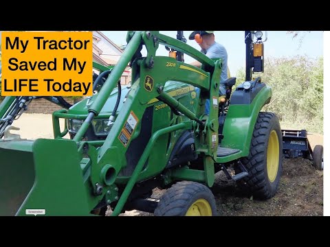 Grading Gravel and Bush Hogging