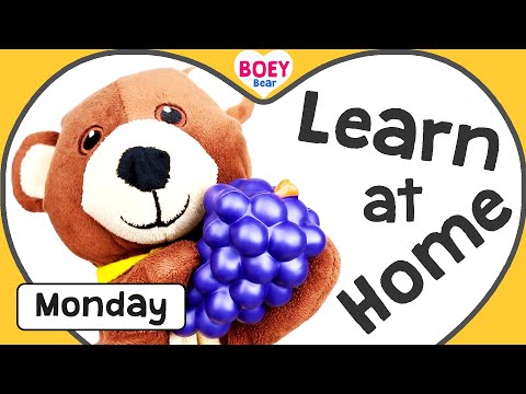 Remote Learning #Preschool - Preschool Circle Time Activities for Preschoolers, Monday | Boey Bear