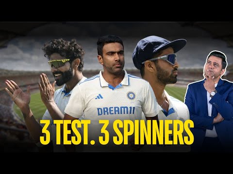 3 Test. 3 Spinners. What's the reason? | #AskAakash | #BGT #wtc2025 #ausvsind