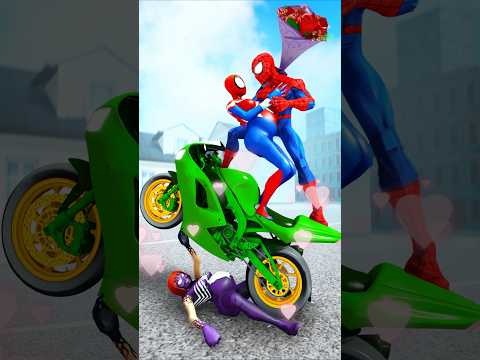 Spider man looks to the future: identify the impostor #gta #gtav #spiderman  #funny #shorts