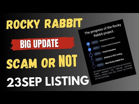 Rocky Rabbit Snapshot | Rocky rabbit update | Rocky rabbit withdrawal Listing Eligible | ZubiTech