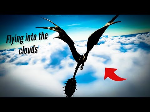 Day of Dragons | Inferno Ravager flying into the clouds