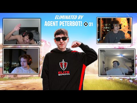 Peterbot *KILLING* Streamers with Reaction Compilation!