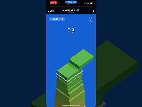 How to play The best Telegram Airdrop game.  #telegram #crypto #clayton #airdrop