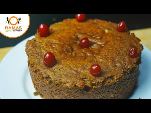 Instant Christmas Plum Cake | Plum Cake Without oven | Easy Cake Recipe in Tamil