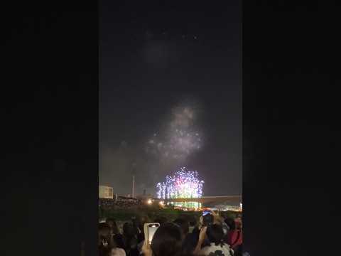 【穴場の花火大会】駅から近い河川敷から見れる猪名川花火大会　おすすめスポット