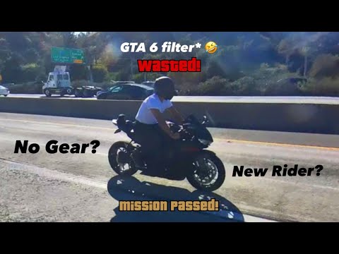 GTA6 Motorcycle Cruise RAW*