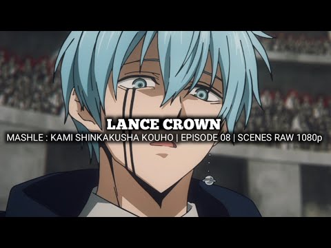 LANCE CROWN SCENES | MASHLE : KAMI SHINKAKUSHA KOUHO | Episode 08 | Scenes RAW 1080p