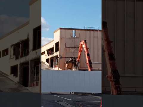 天満屋ハピータウン西大寺店・店舗跡・解体工事中