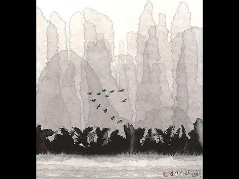 Classical Chinese Landscape Painting Lesson 41:  Chen Jialing's New Chinese Landscape Painting