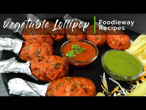 Vegetable Lollipop recipe | Veggie Lollipops | Spicy Mixed Veg Lollipop | Goa 2021 #foodieway