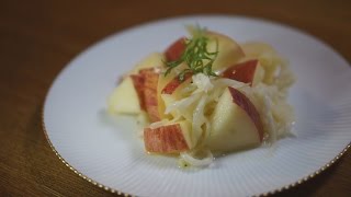 Apple & Kiriboshi-Daikon Salad